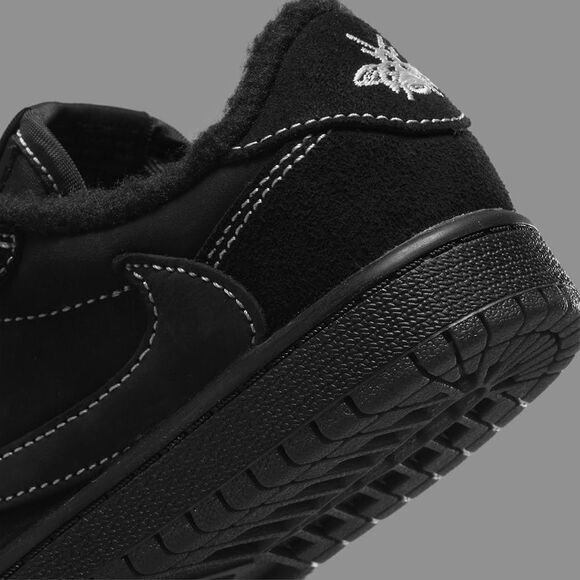 Nike Air Jordan 1 Retro Low Black Phantom Travis Scott  DO5442-001 PreSchool 11C - Picture 15 of 16